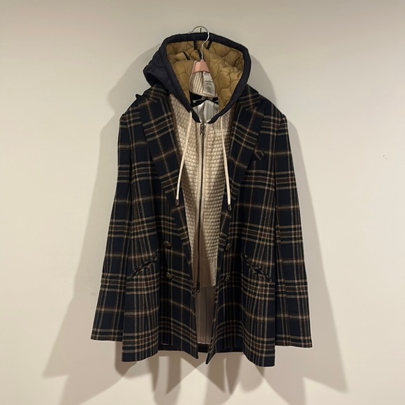 Veronica beard oversized dickey jacket, size 4. - Picture 3 of 8